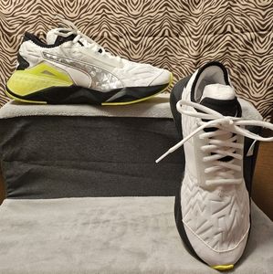 Puma Womens Cell Plasmic Flou White Casual Shoes Sneakers Size 8.5